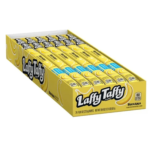 Laffy Taffy Banana Bulk Value Box (24-pack)