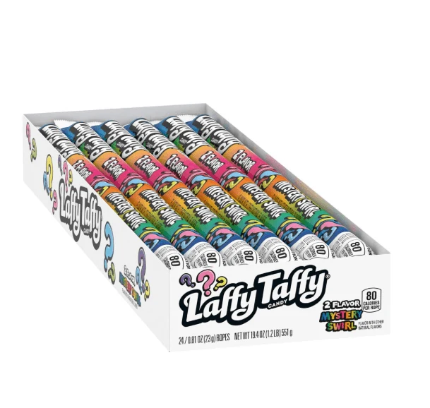 Laffy Taffy Mystery Swirl Bulk Value Box (24-pack)