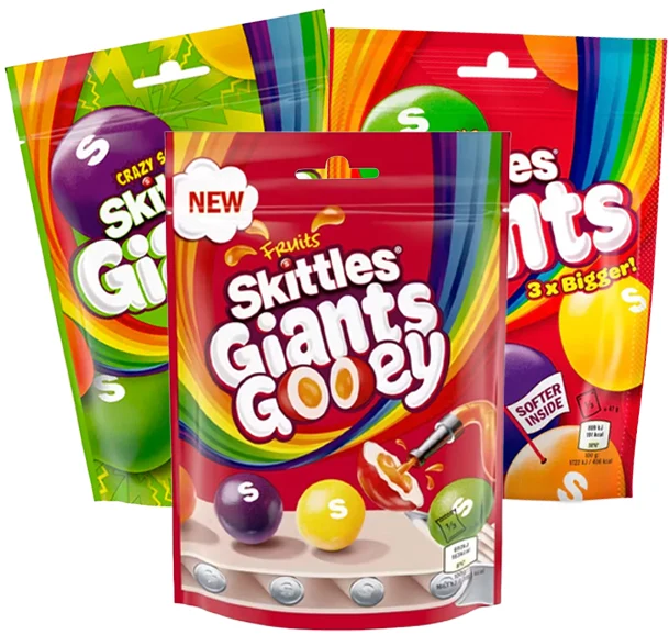 The Giant Skittle Trio