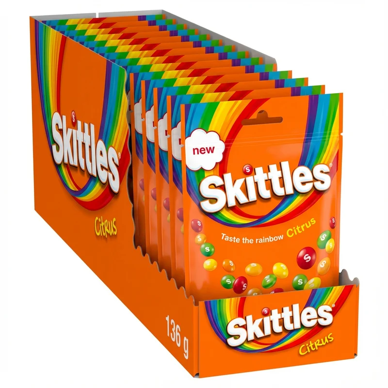 Skittles Citrus Bulk Value Box (15-pack)