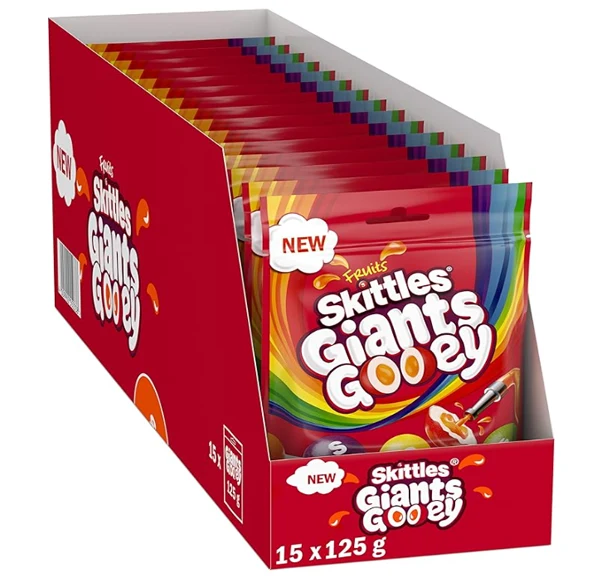Skittles Giants Gooey Bulk Value Box (15-pack)