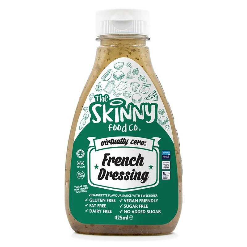 Franse dressingsmaak Vrijwel nul © suikervrije magere vinaigrette saladedressing - 425 ml