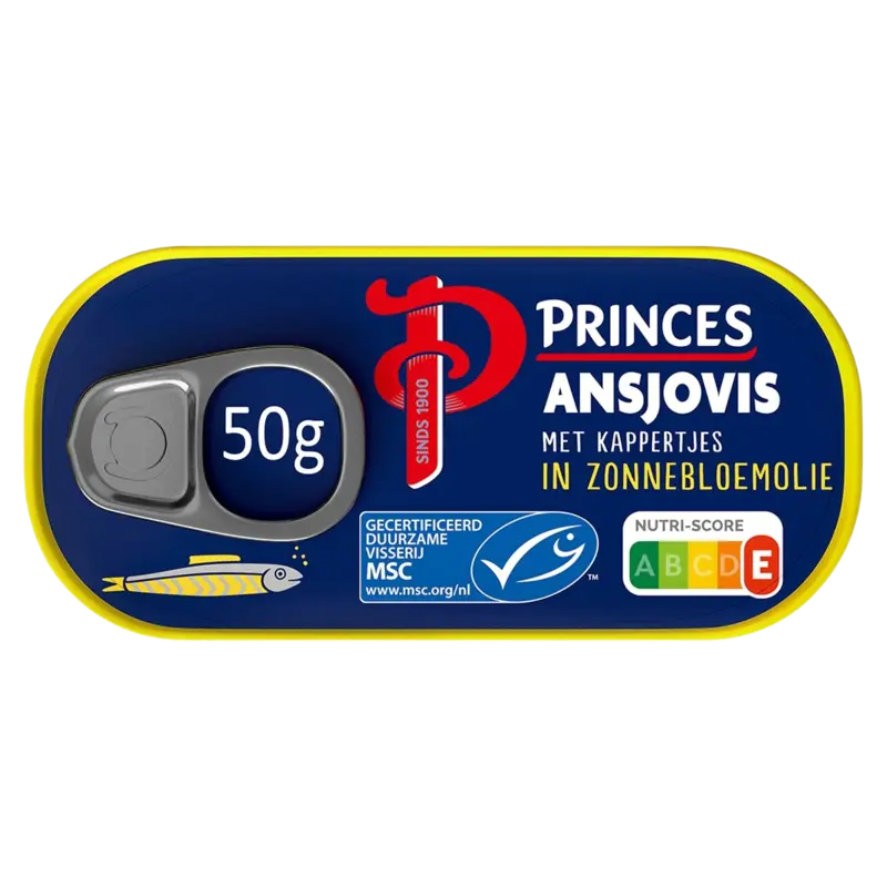 Princes Ansjovisfilets met kappertjes