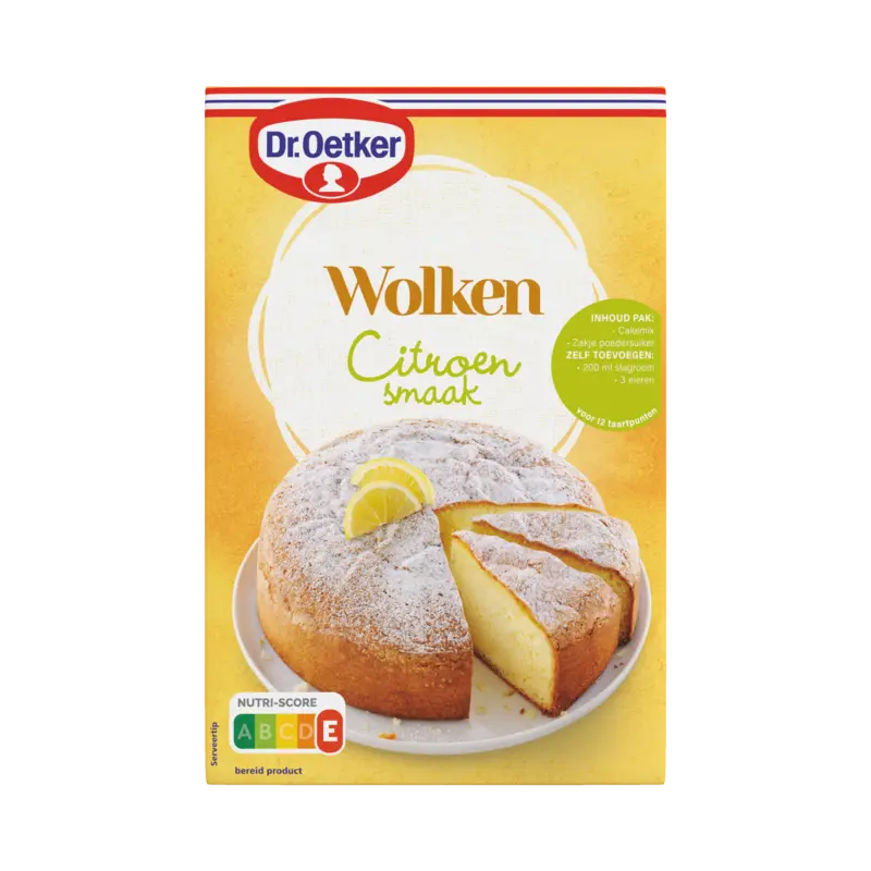Dr. Oetker Wolken citroen