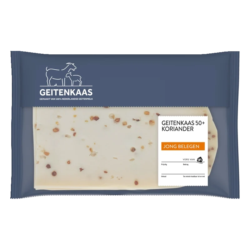 Geitenkaas koriander 50+ plak