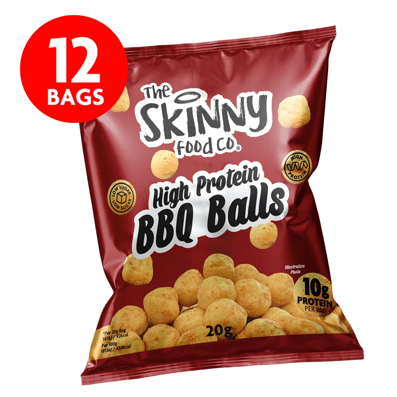 Skinny High Protein BBQ Balls 12 x 20g