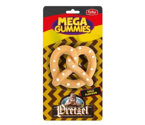 Mega Gummies German Pretzel 120 gram