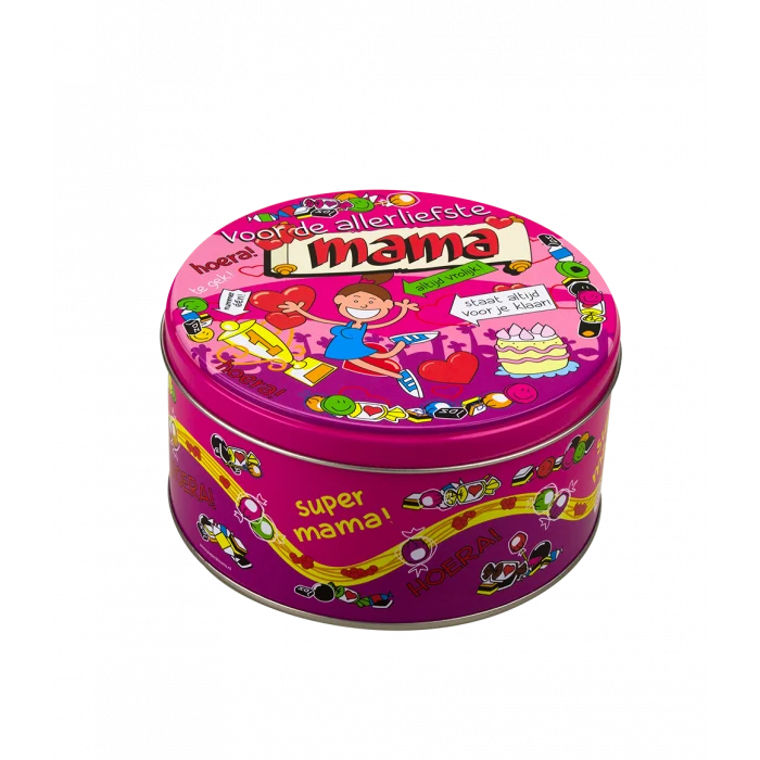 Gevulde Snoeptrommel Mama en 500 gram