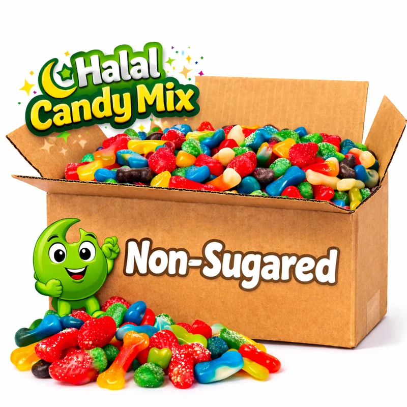 Halal Snoepbox Ongesuikerd