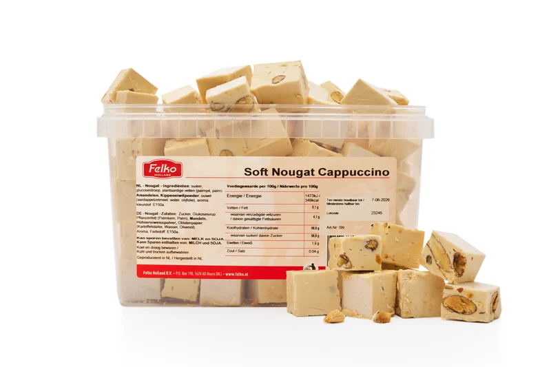 Soft Nougat Cappucino 250 gram