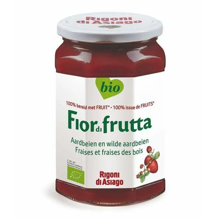 Fiordifrutta Aardbeien Confituur Bio 630g