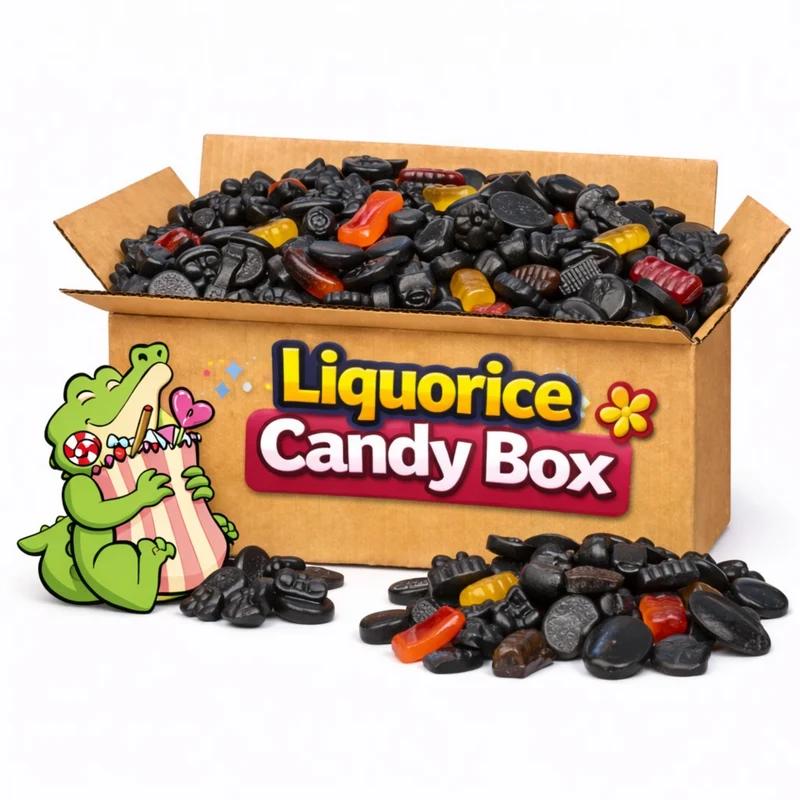 Liqorice Mega Candy Box