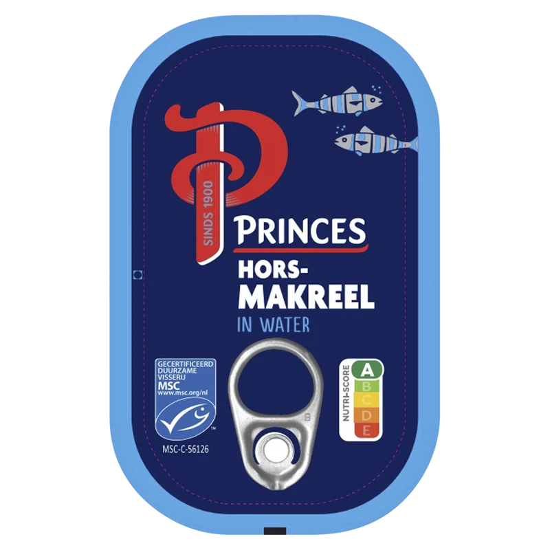 Princes Horsmakreelfilets in water
