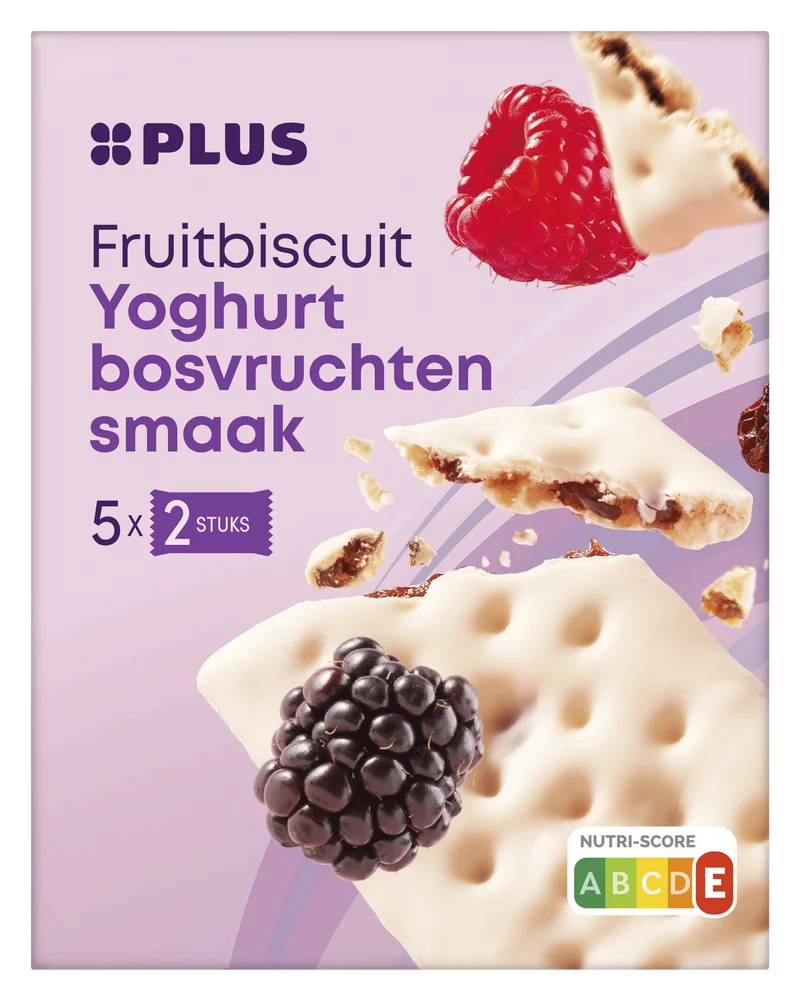 Fruitbiscuit yoghurt bosvruchten