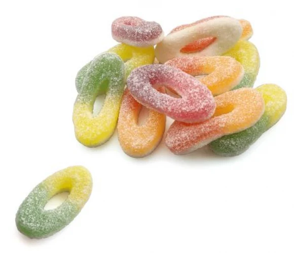 Frisia Fizzy Fruity Rings 250 gram