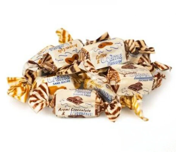 De Bron Caribbean Cream Toffee Sugarfree 250 gram