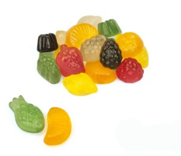 De Bron Fruitgums Sugarfree 250 gram