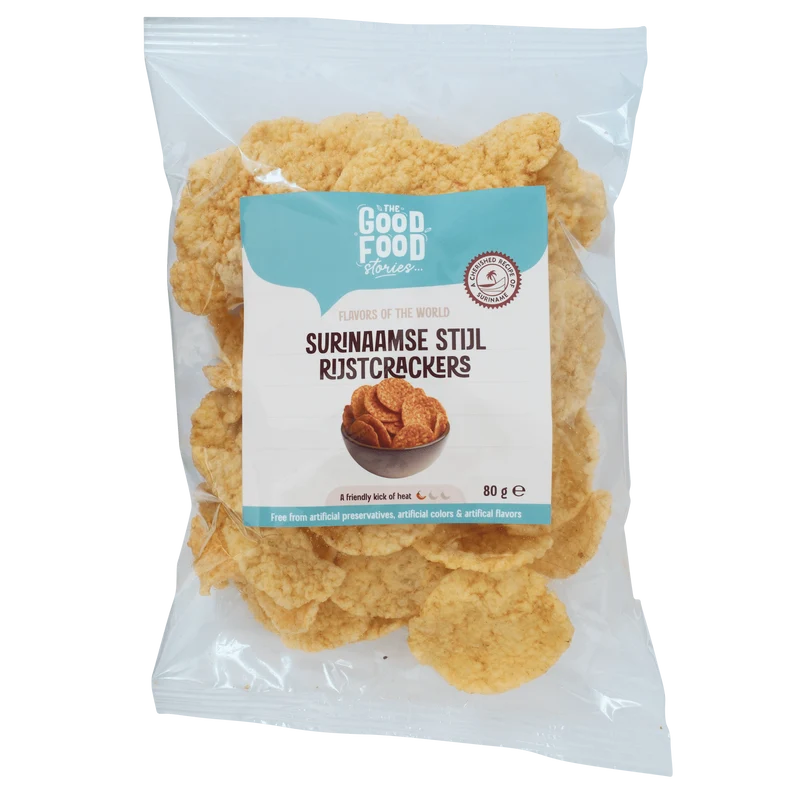 The GoodFood Stories Surinamese Rice Crackers