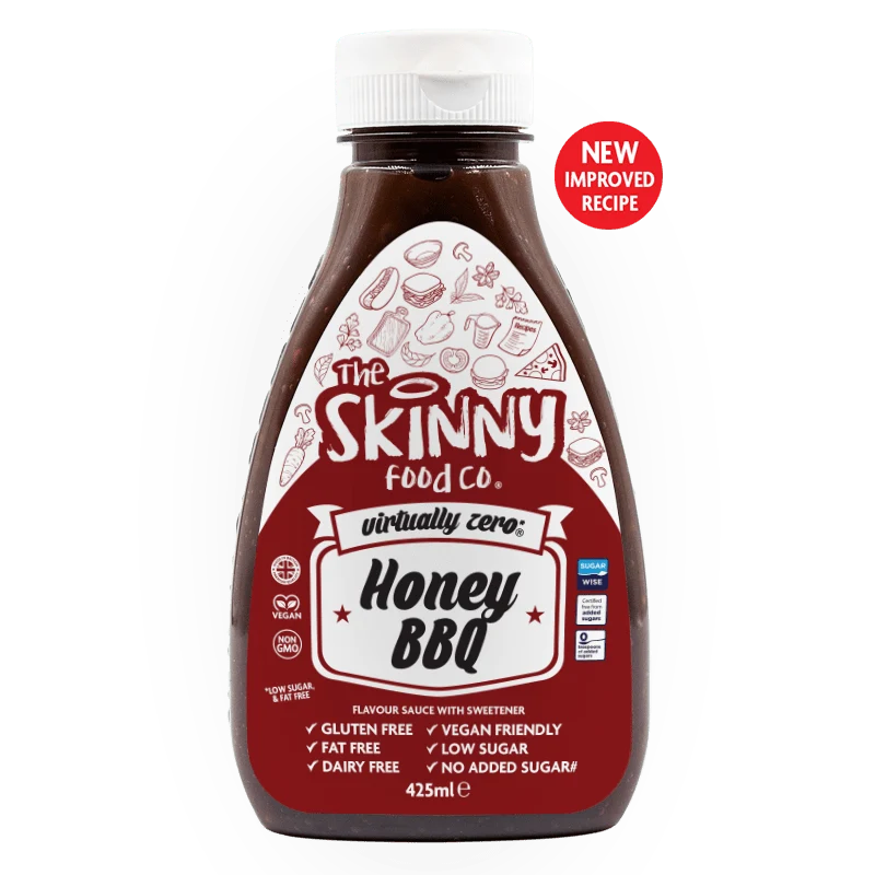 Honing BBQ Smaak Vrijwel Nul© Suikervrije Magere Saus - 425ml