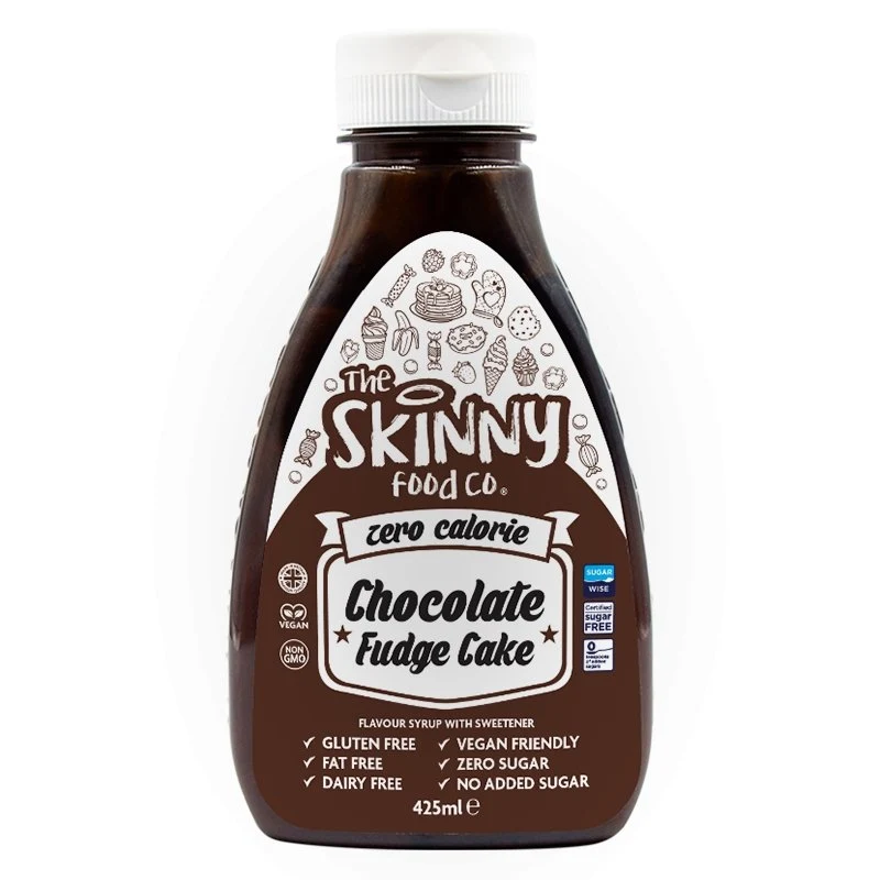 Chocolade Fudge Smaak Siroop - Suikervrij - 425ml