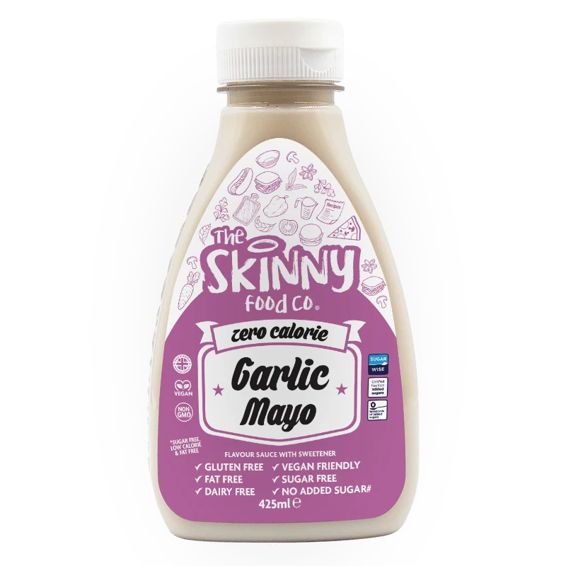 Knoflook Mayo Nul Calorie Suikervrije Magere Saus - 425ml