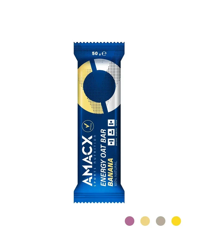 Amacx Energy Oat Bar Banana 50g