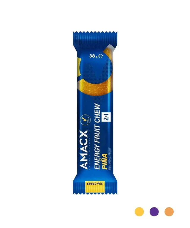 Amacx Energy Fruit Chew Piña 38g