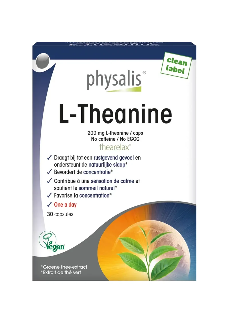 Physalis L-Theanine 200mg - 30 V-Capsules