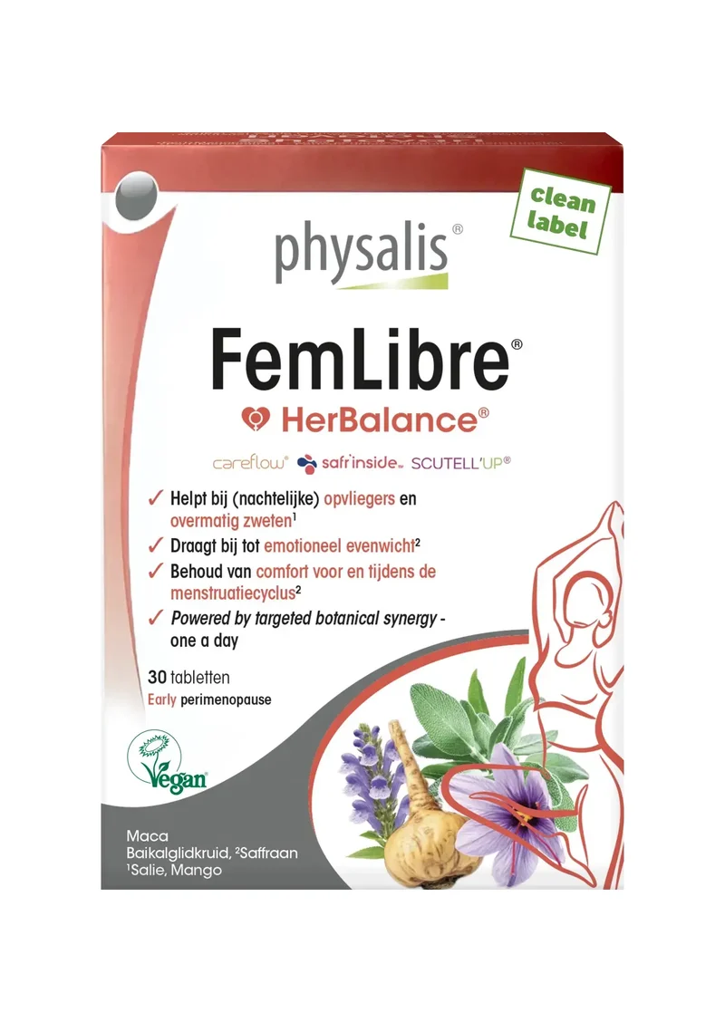 Physalis FemLibre Forte 30 tabletten