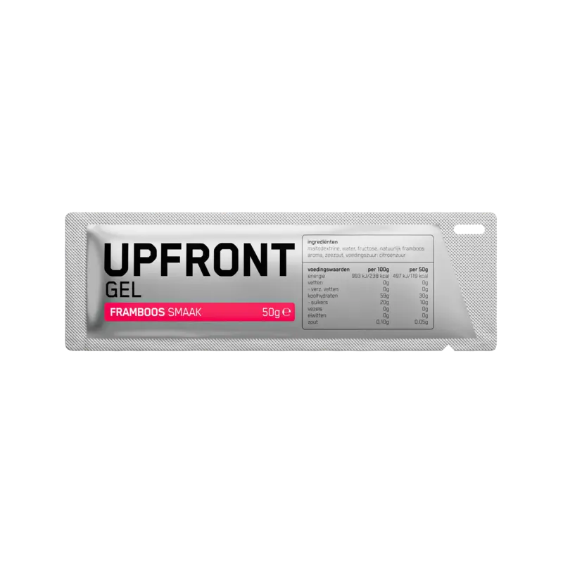 Upfront Gel framboos smaak