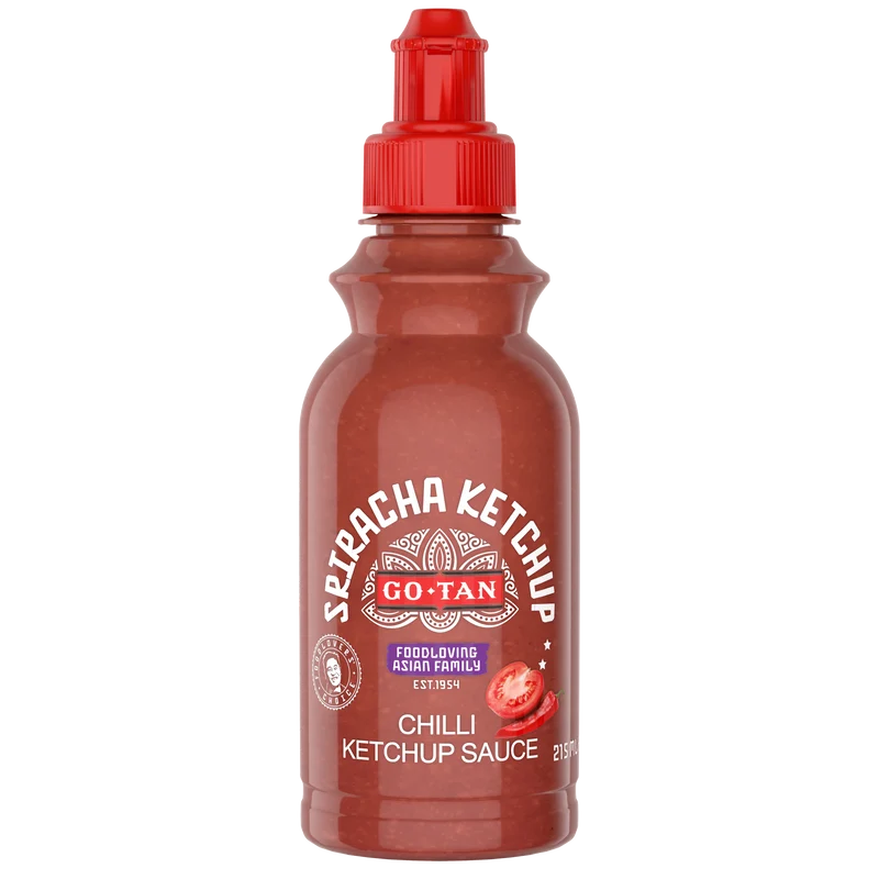 Go-Tan Sriracha ketchup