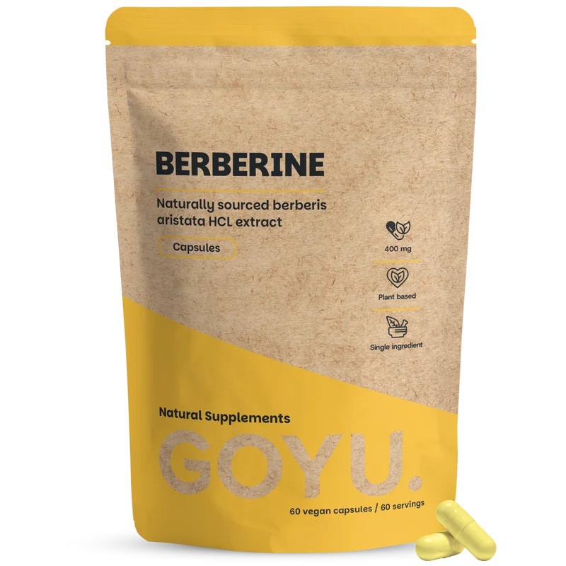 Goyu Berberine extract 400 mg 60 vcaps