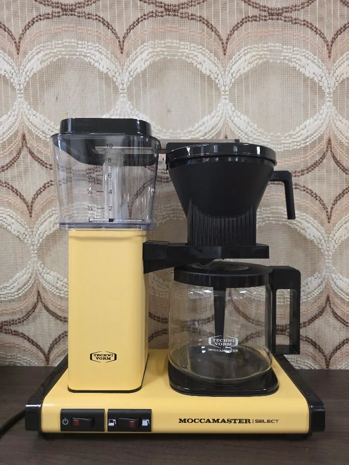 Douwe Egberts Moccamaster Select retro koffiezetapparaat