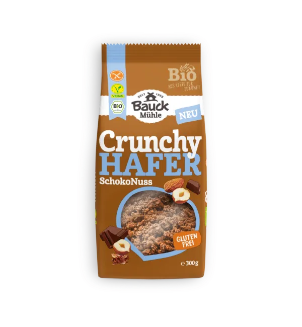 Bauckhof Crunchy Havermuesli Z/G Choco/Hazelnoot 300g