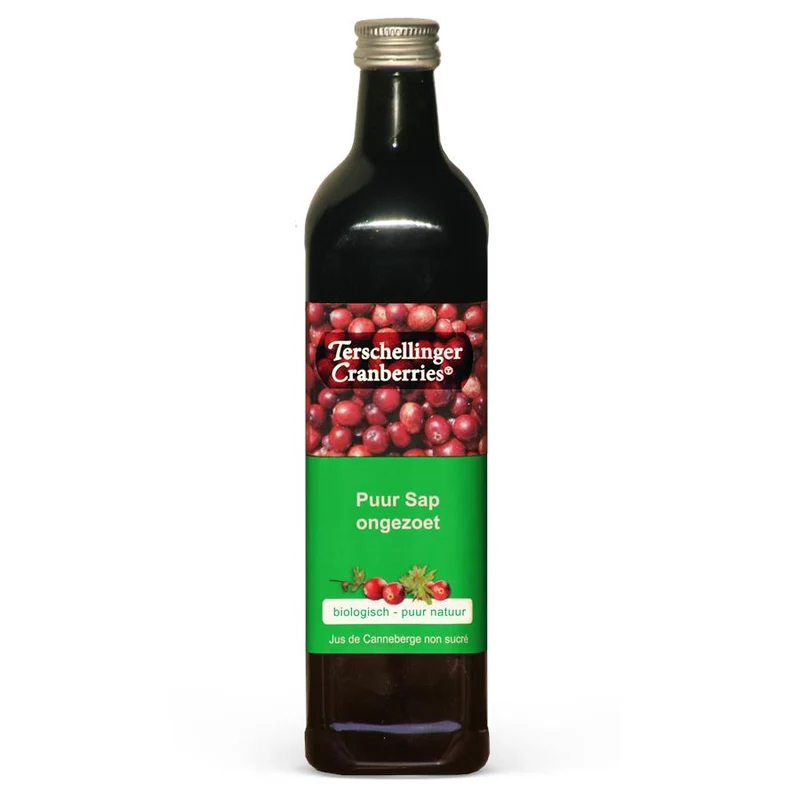 Terschell. Cranberrysap ongezoet 750ml