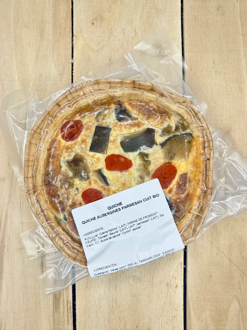 Quiche de Saison Aubergines Parmesan 450gr