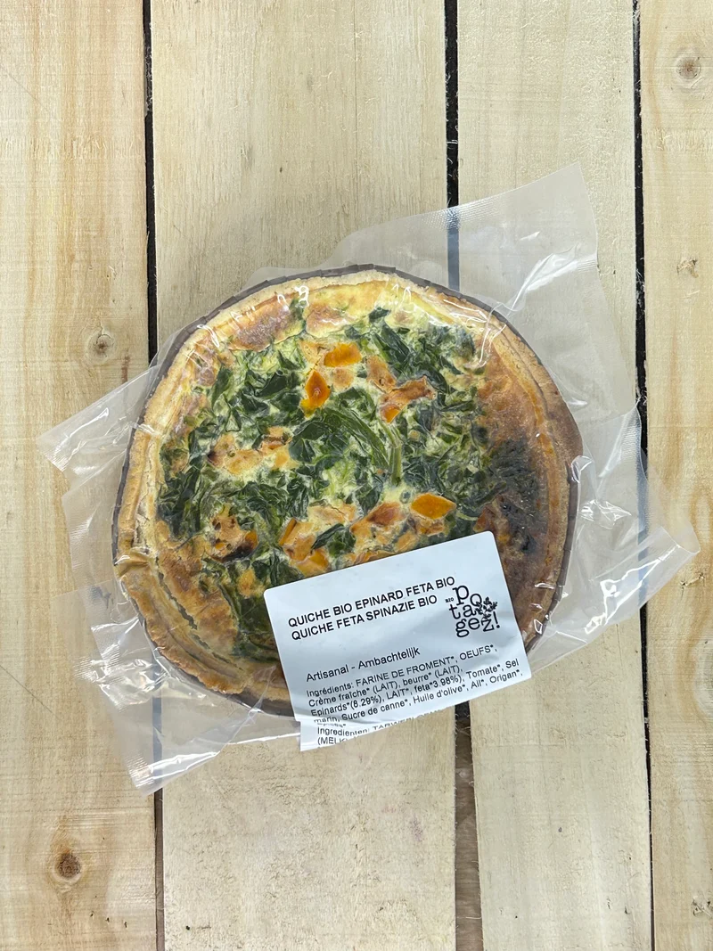 Quiche Epinards Tomates Feta 450g