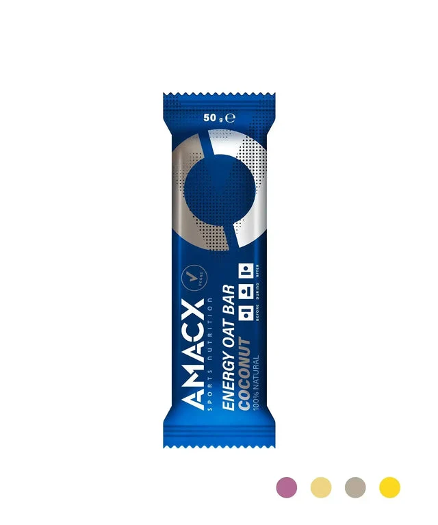 Amacx Energy Oat Bar Coconut per stuk