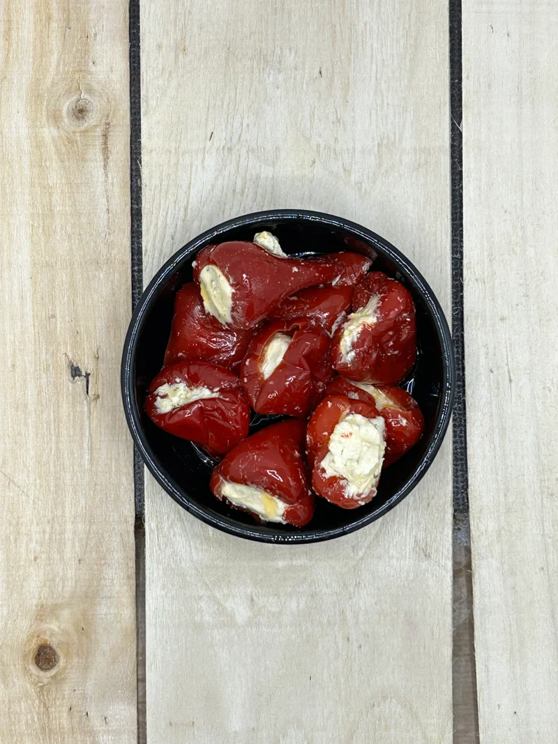 Piments rouges farcis à la feta +/- 150gr