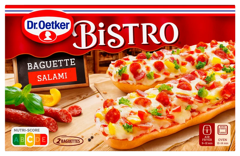 Dr. Oetker Bistro Baguette pizzabroodje salami