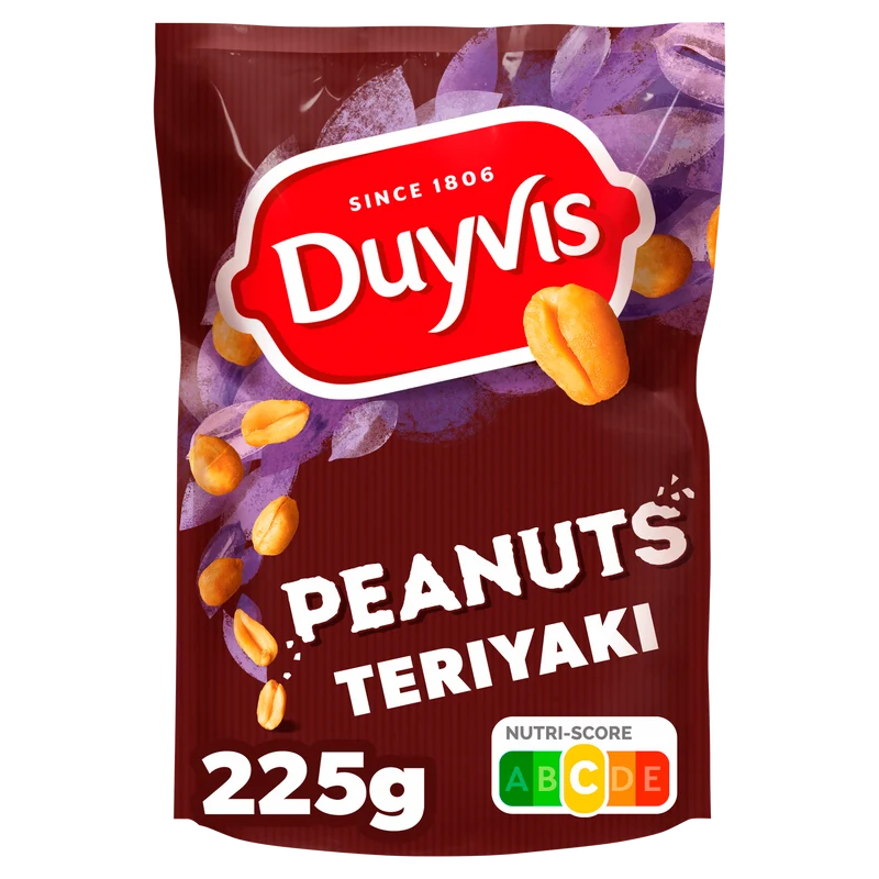 Duyvis Pinda's teriyaki gemarineerd