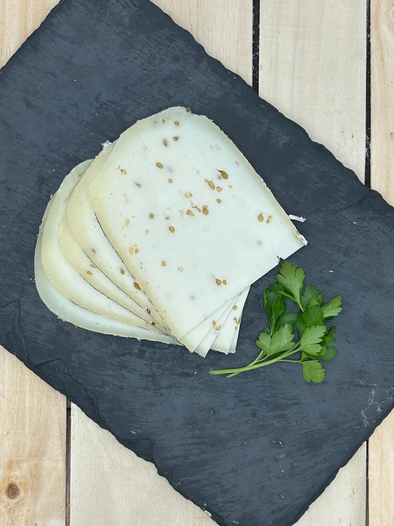 Gouda Chèvre Fenugrec +/- 200gr