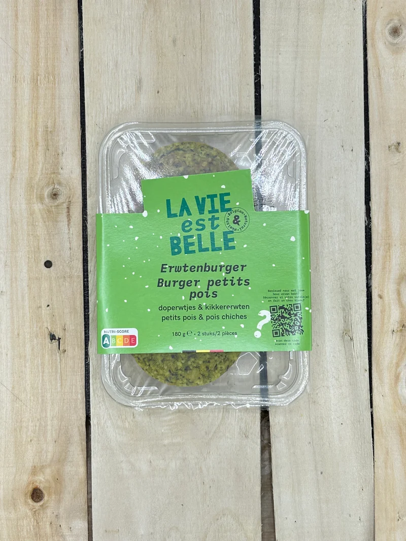 Burger Petits Pois 180gr