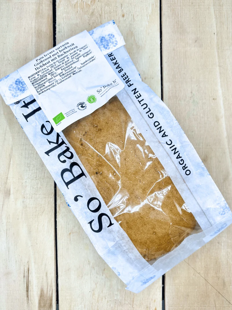 Pain Riz et Sarrasin (Sans Gluten) 400gr