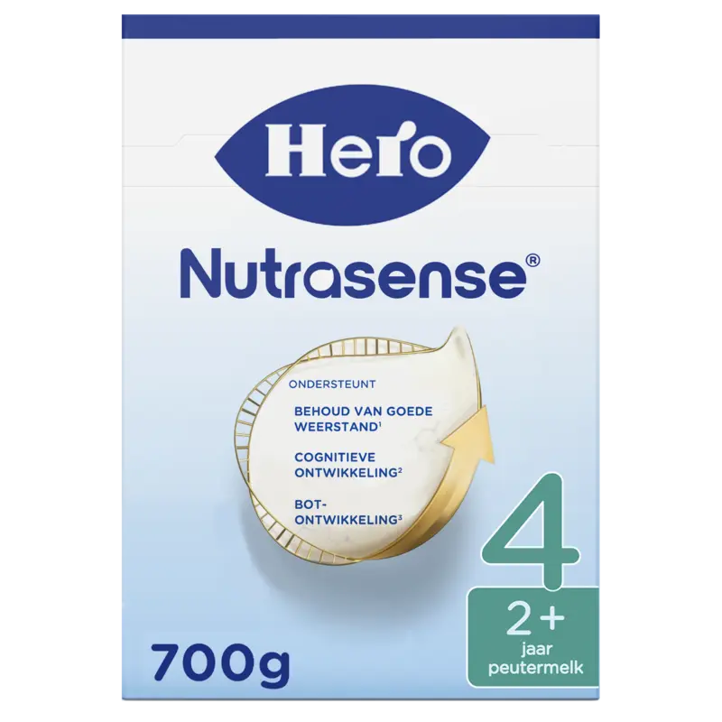 Hero Nutrasense 4 peutermelk vanaf 2 jaar