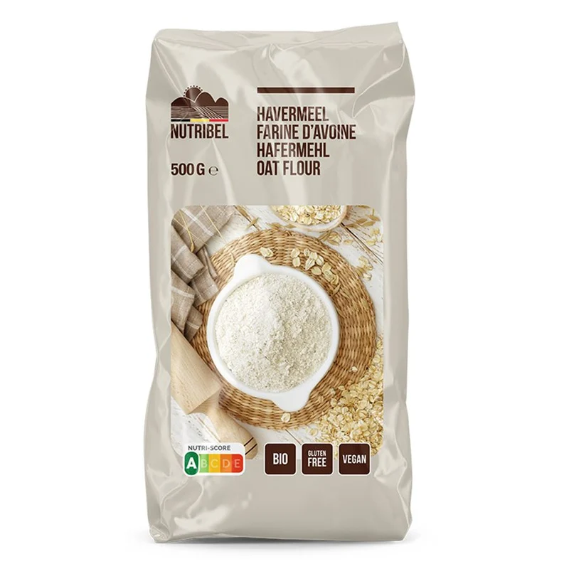 Nutribel Havermeel glutenvrij bio 500 gram