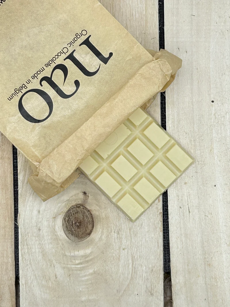 Chocolat blanc 35% +/- 85gr