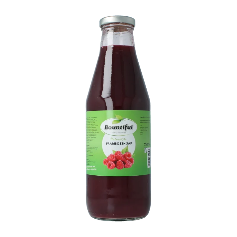 Bountiful Oer frambozensap 750 ml