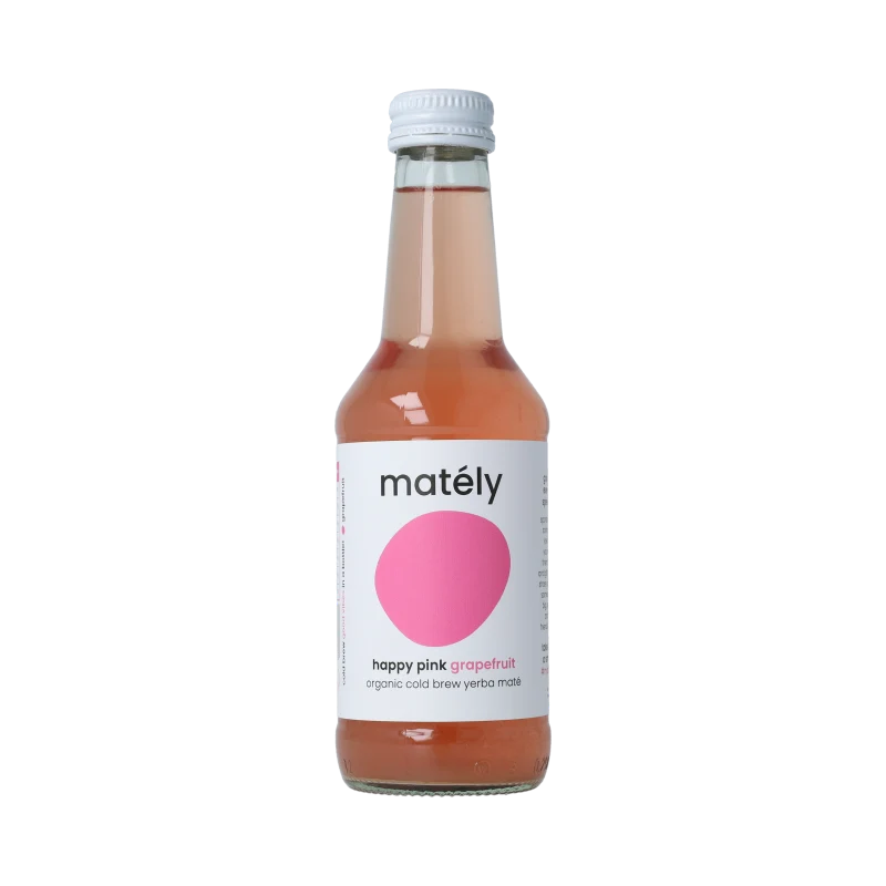 Mately Cold Brew Mate Happy Pink BIO 250 ml