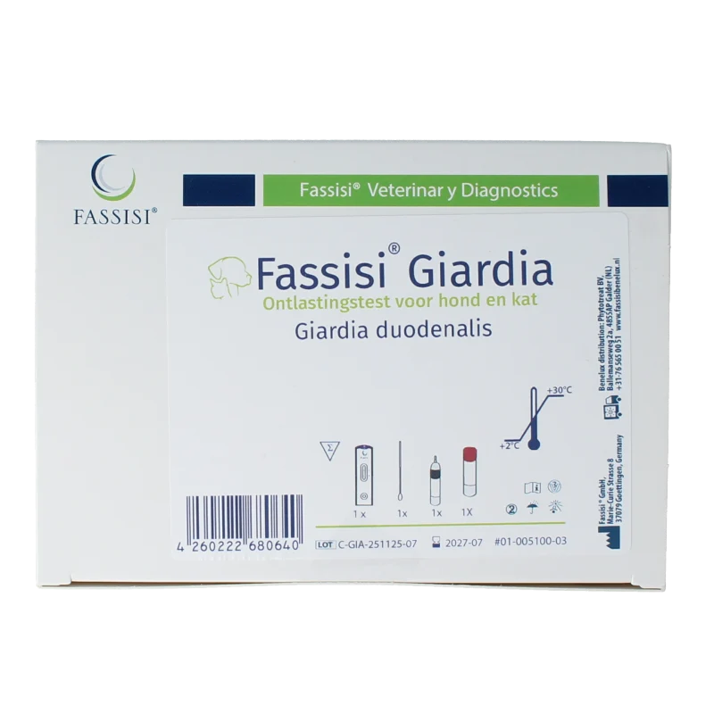 Fassisi Giarda sneltest hond en kat